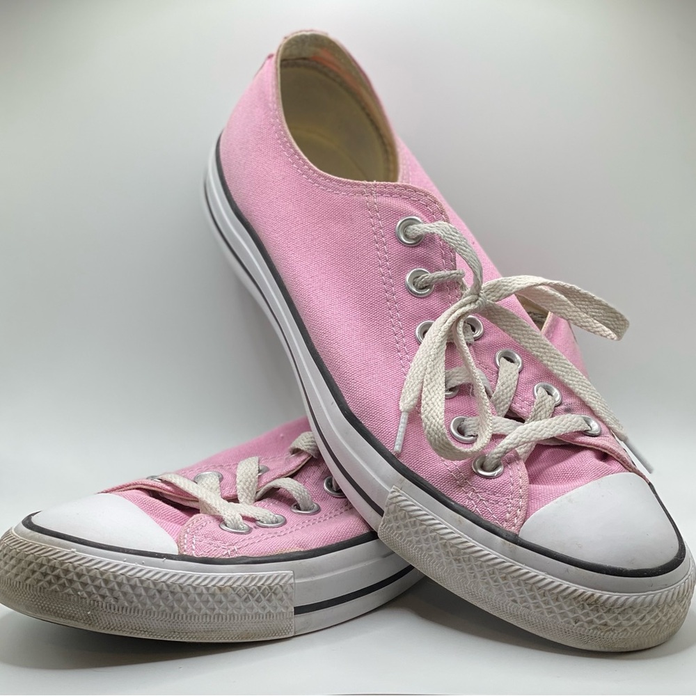 Pink Low Top Converse